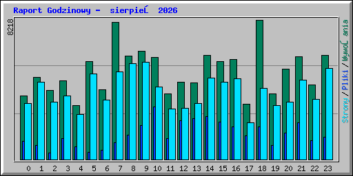 Raport Godzinowy -  sierpień 2026